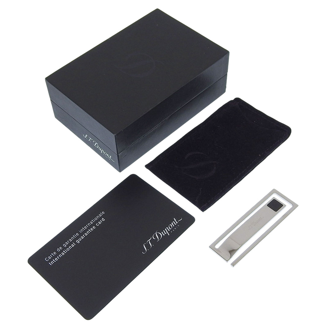 Great Dupont Money clip Bill Clip with Logo Silver metal mens