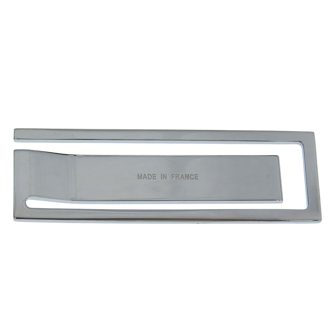 Great Dupont Money clip Bill Clip with Logo Silver metal mens