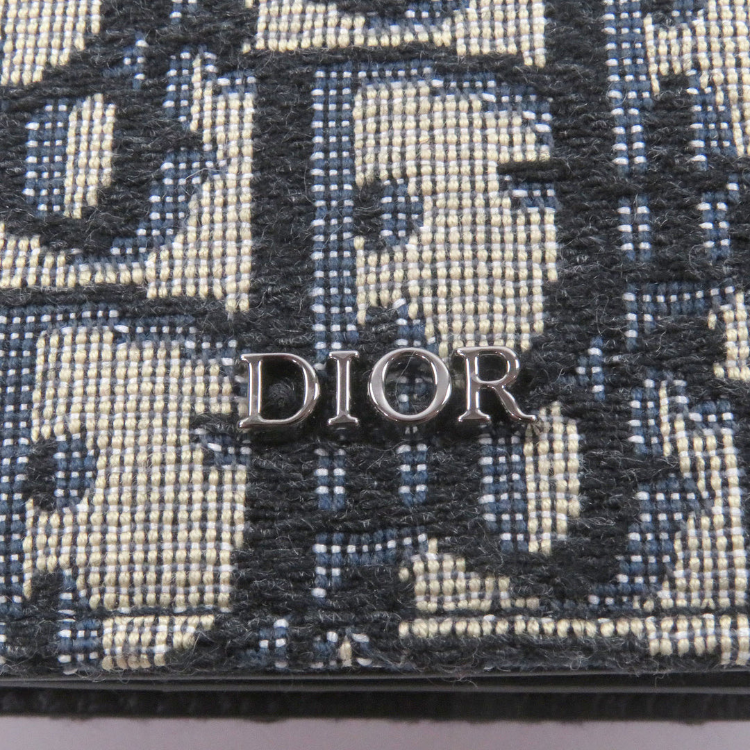 Great DIOR Other bag Oblique Shoulder Strap Nano Pouch beige canvas mens
