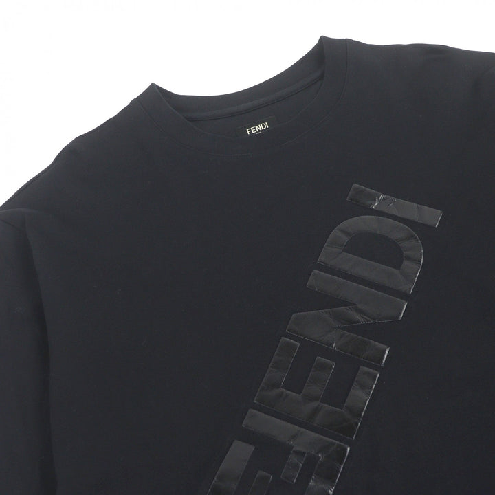 Great FENDI Short sleeve T-shirt Embossed logo crew neck T-shirt M FY1129