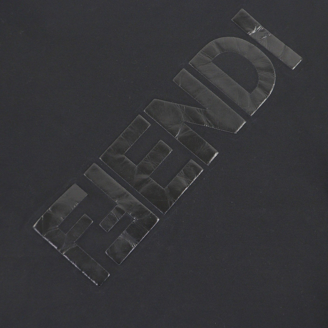 Great FENDI Short sleeve T-shirt Embossed logo crew neck T-shirt M FY1129