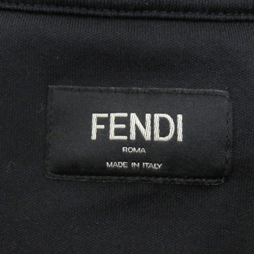 Great FENDI Short sleeve T-shirt Embossed logo crew neck T-shirt M FY1129