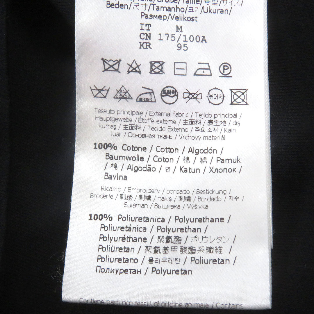Great FENDI Short sleeve T-shirt Embossed logo crew neck T-shirt M FY1129