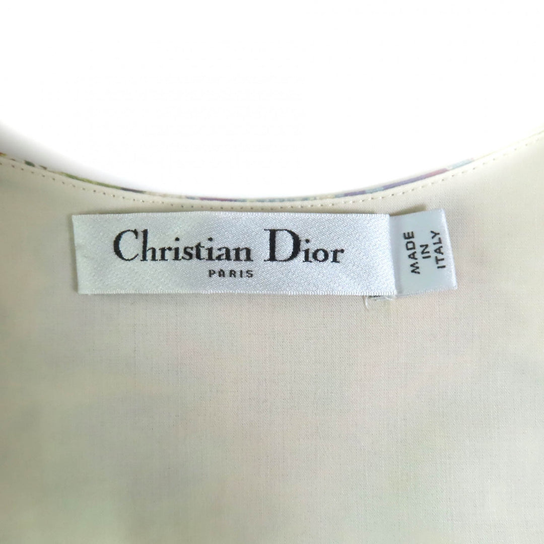 精美 Christian Dior 多色棉质女式衬衫 42 码 411B02A3269