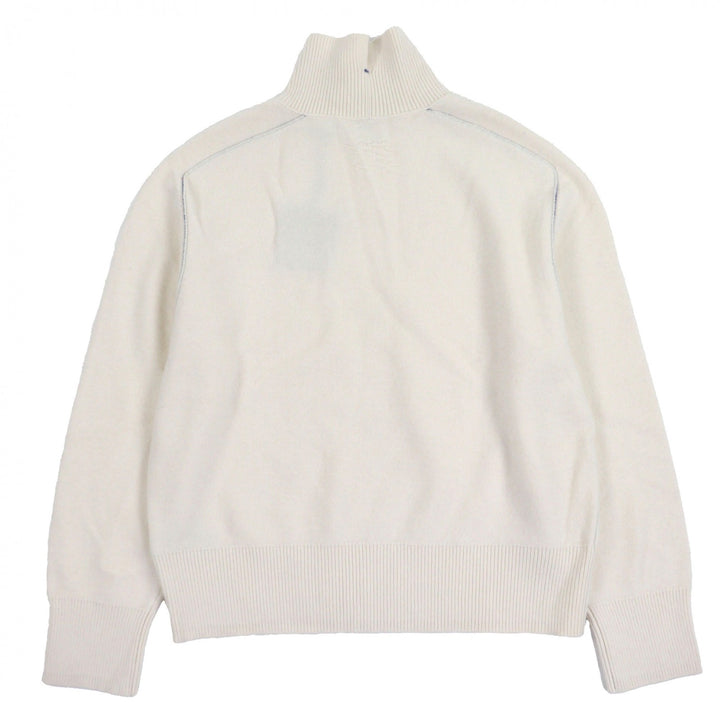 新品BURBERRY セーター ニット アイボリー ウール メンズ M 8072983