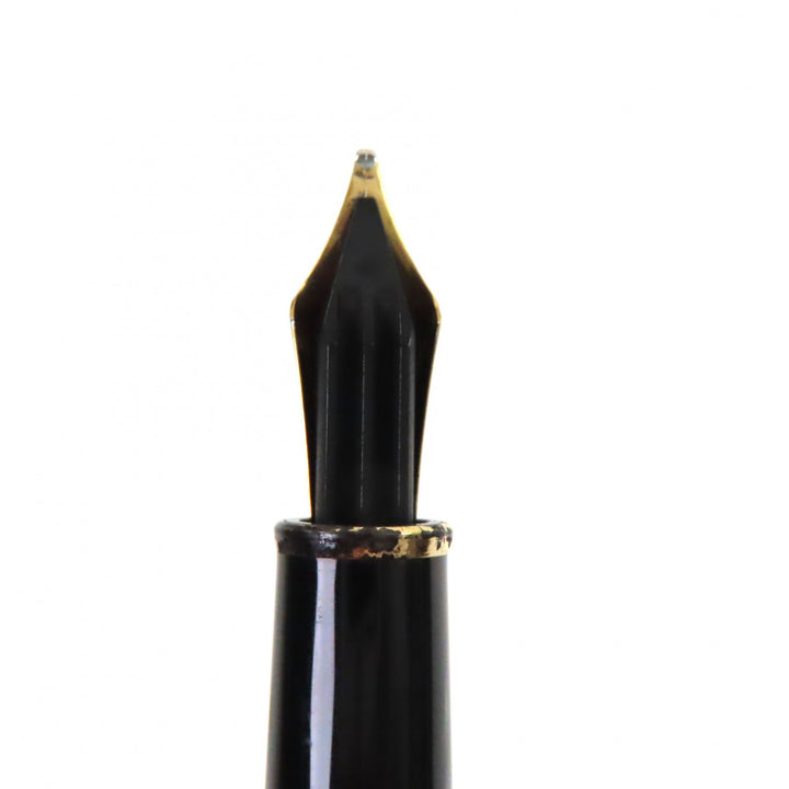 非常に良い モンブラン 万年筆 マイスターシュテュック ソリティア 1444 90S ゴールド 18K メンズ