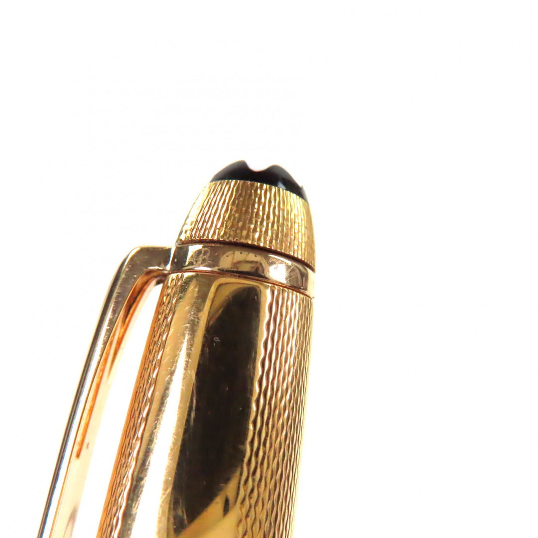 非常に良い モンブラン 万年筆 マイスターシュテュック ソリティア 1444 90S ゴールド 18K メンズ