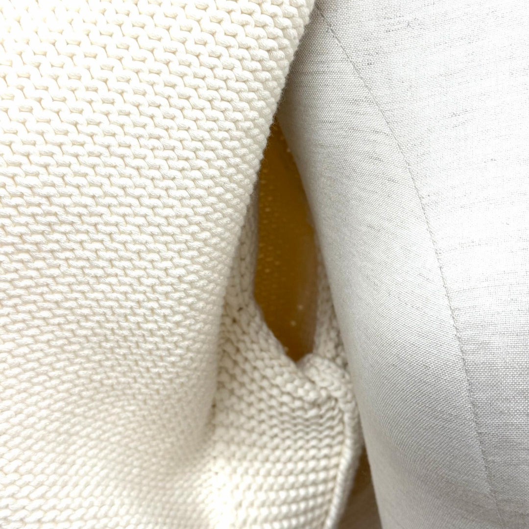 Discounted Pristine CHANEL Jacket off white cotton Women 36 P79983