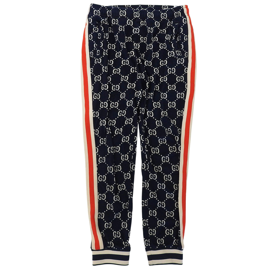 Very Good GUCCI Pants Navy cotton mens XL 496920