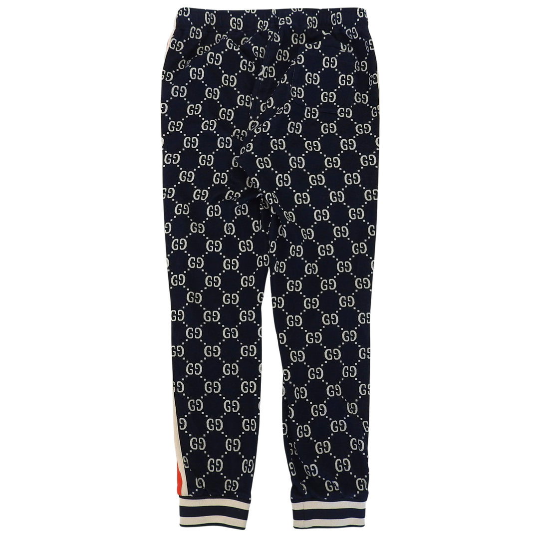 Very Good GUCCI Pants Navy cotton mens XL 496920