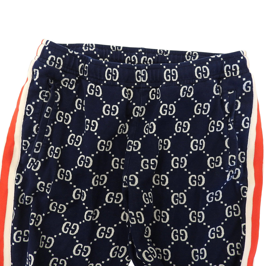 Very Good GUCCI Pants Navy cotton mens XL 496920