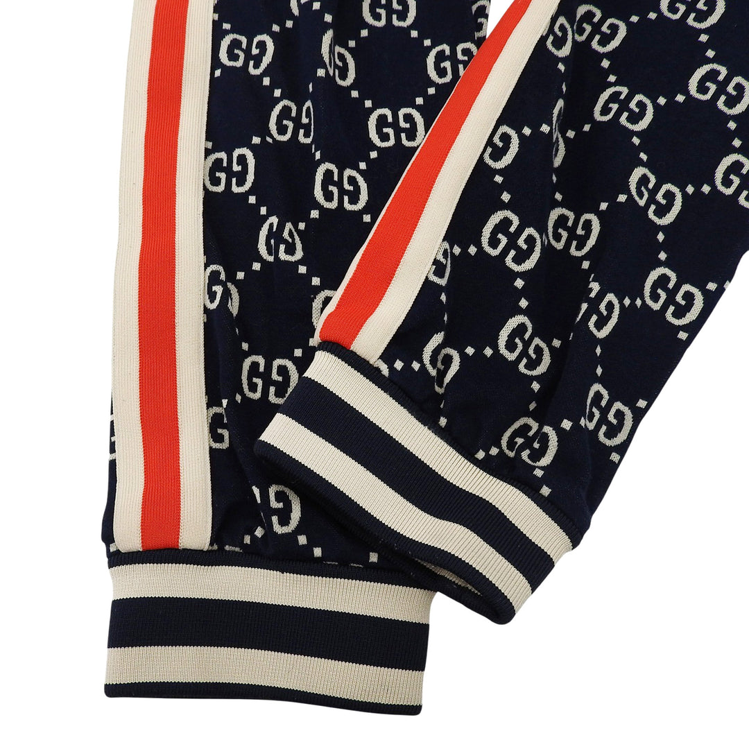 Very Good GUCCI Pants Navy cotton mens XL 496920