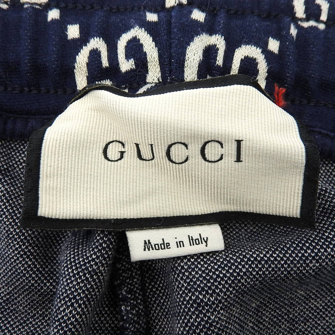 Very Good GUCCI Pants Navy cotton mens XL 496920