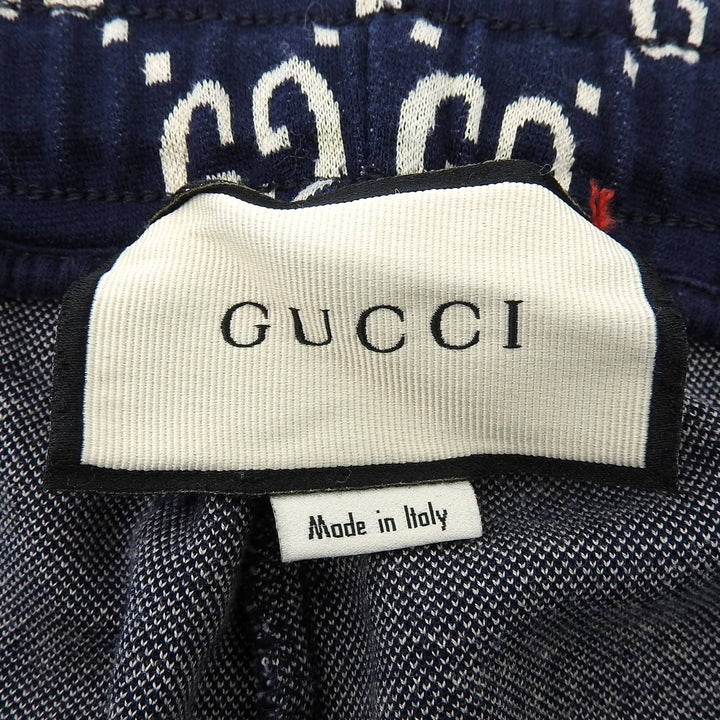 Very Good GUCCI Pants Navy cotton mens XL 496920