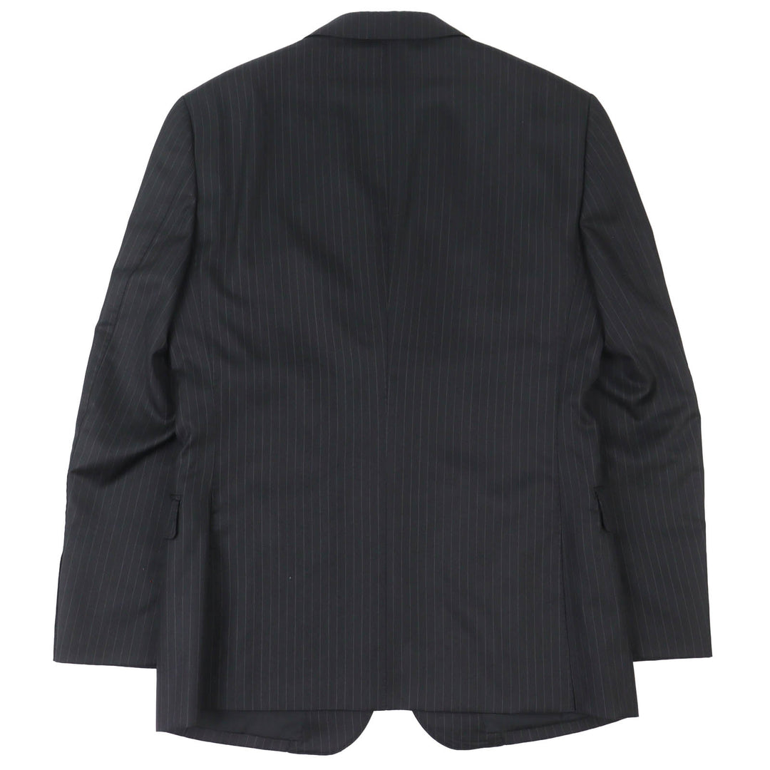 美品 バーバリー ブラックレーベル ストライプ柄 シングルスーツ ツーピースセット
