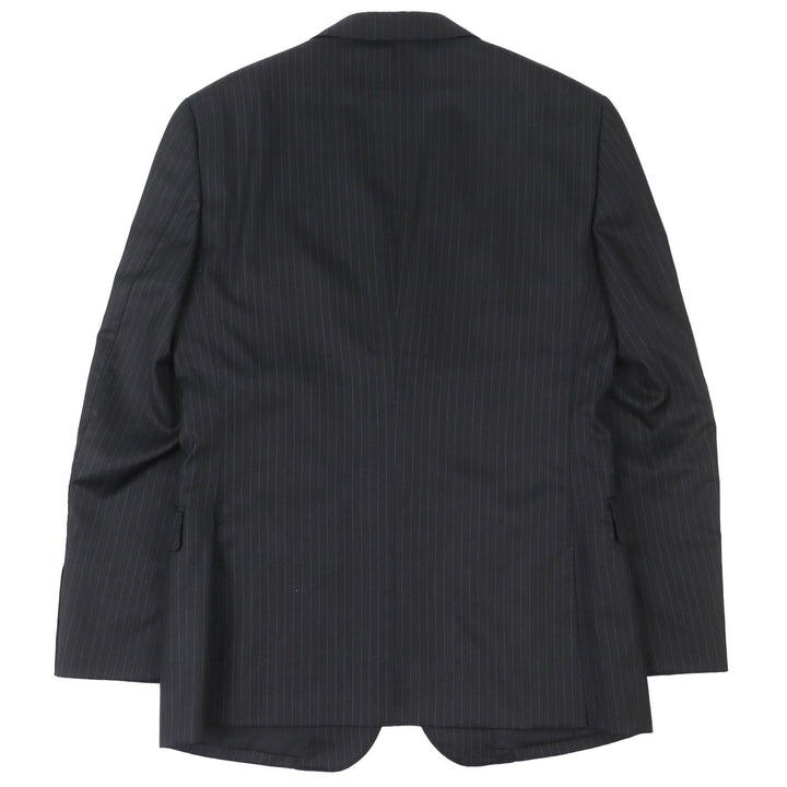 美品 バーバリー ブラックレーベル ストライプ柄 シングルスーツ ツーピースセット