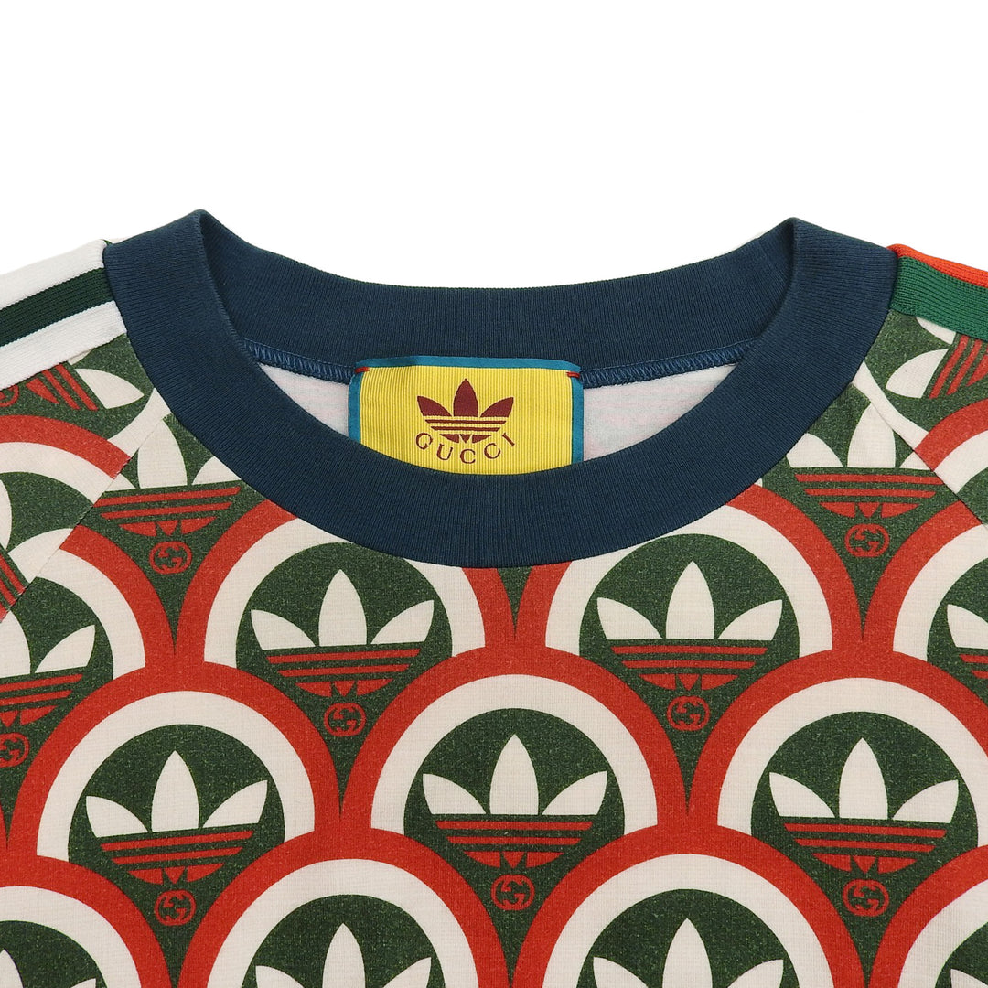 Great GUCCI×adidas Short sleeve T-shirt Multi cotton mens XL 692114