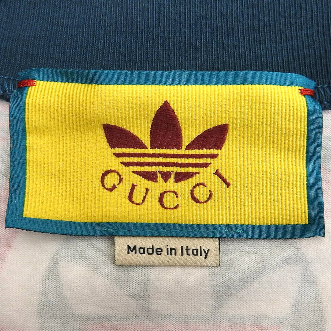 Great GUCCI×adidas Short sleeve T-shirt Multi cotton mens XL 692114