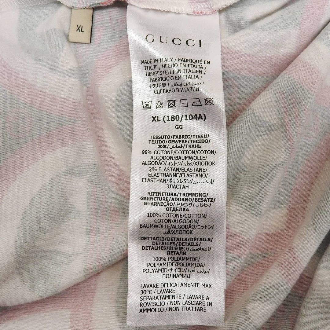 Great GUCCI×adidas Short sleeve T-shirt Multi cotton mens XL 692114