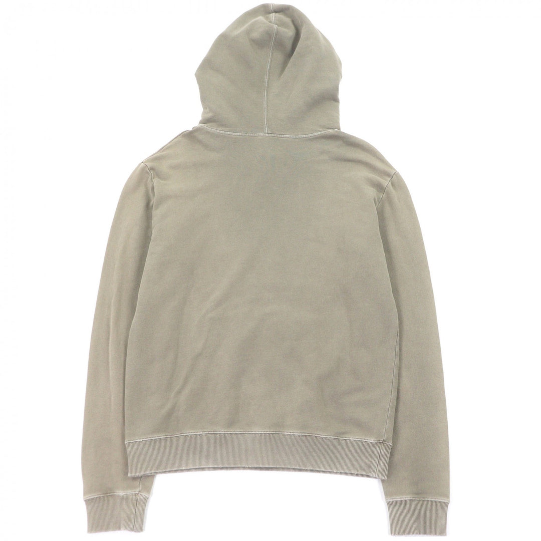 Great SAINT LAURENT PARIS hoodie Vintage-processed front logo pullover