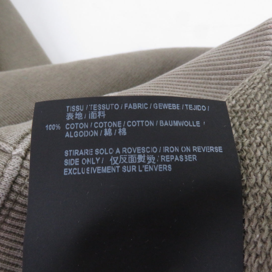 Great SAINT LAURENT PARIS hoodie Vintage-processed front logo pullover
