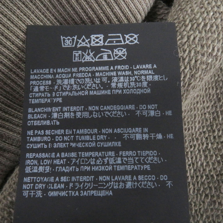 Great SAINT LAURENT PARIS hoodie Vintage-processed front logo pullover