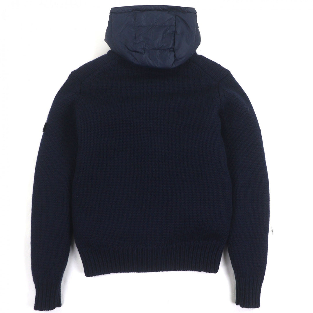 美品 DOLCE&amp;GABBANA ドルチェ&amp;ガッバーナ ブルゾン ネイビー ウール メンズ 44