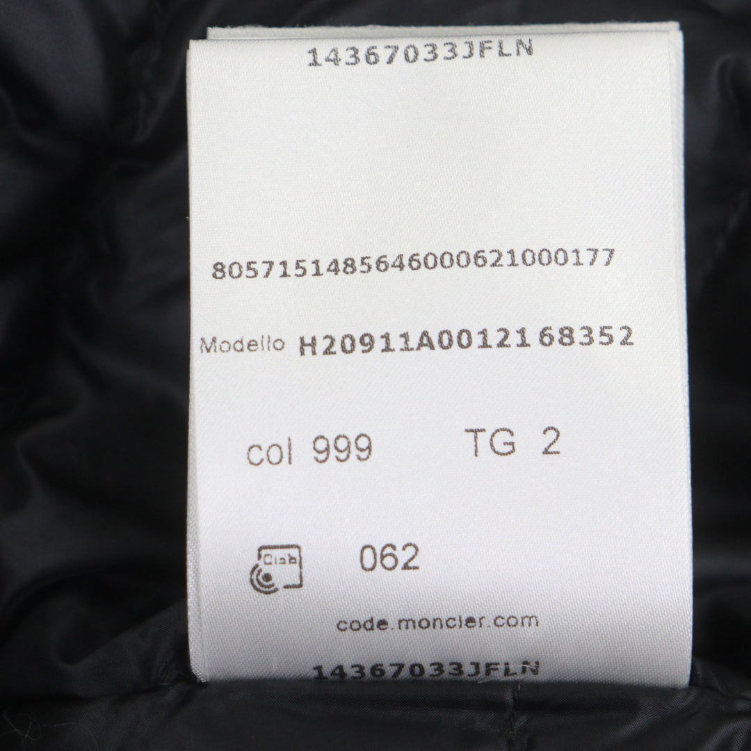 新品 MONCLER ダウンジャケット PYROLE ブラック ナイロン メンズ 2