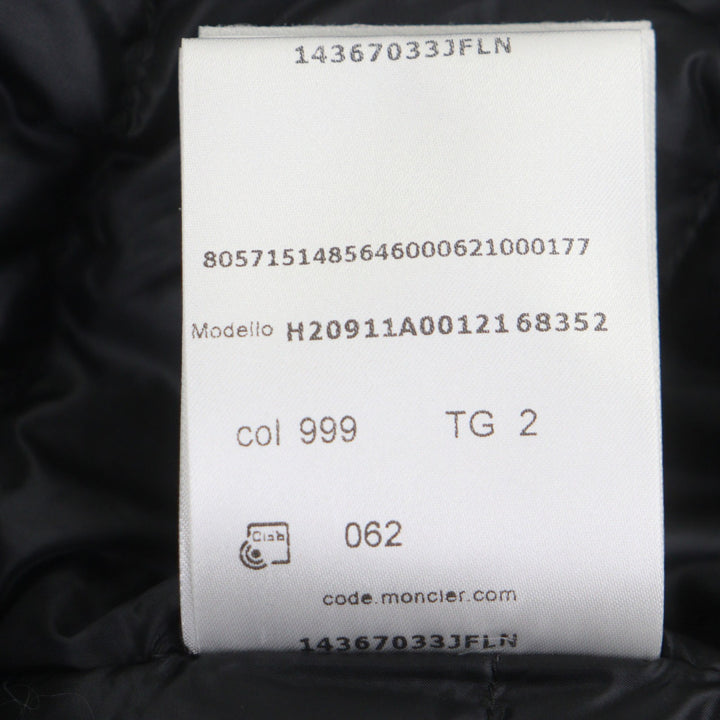 新品 MONCLER ダウンジャケット PYROLE ブラック ナイロン メンズ 2