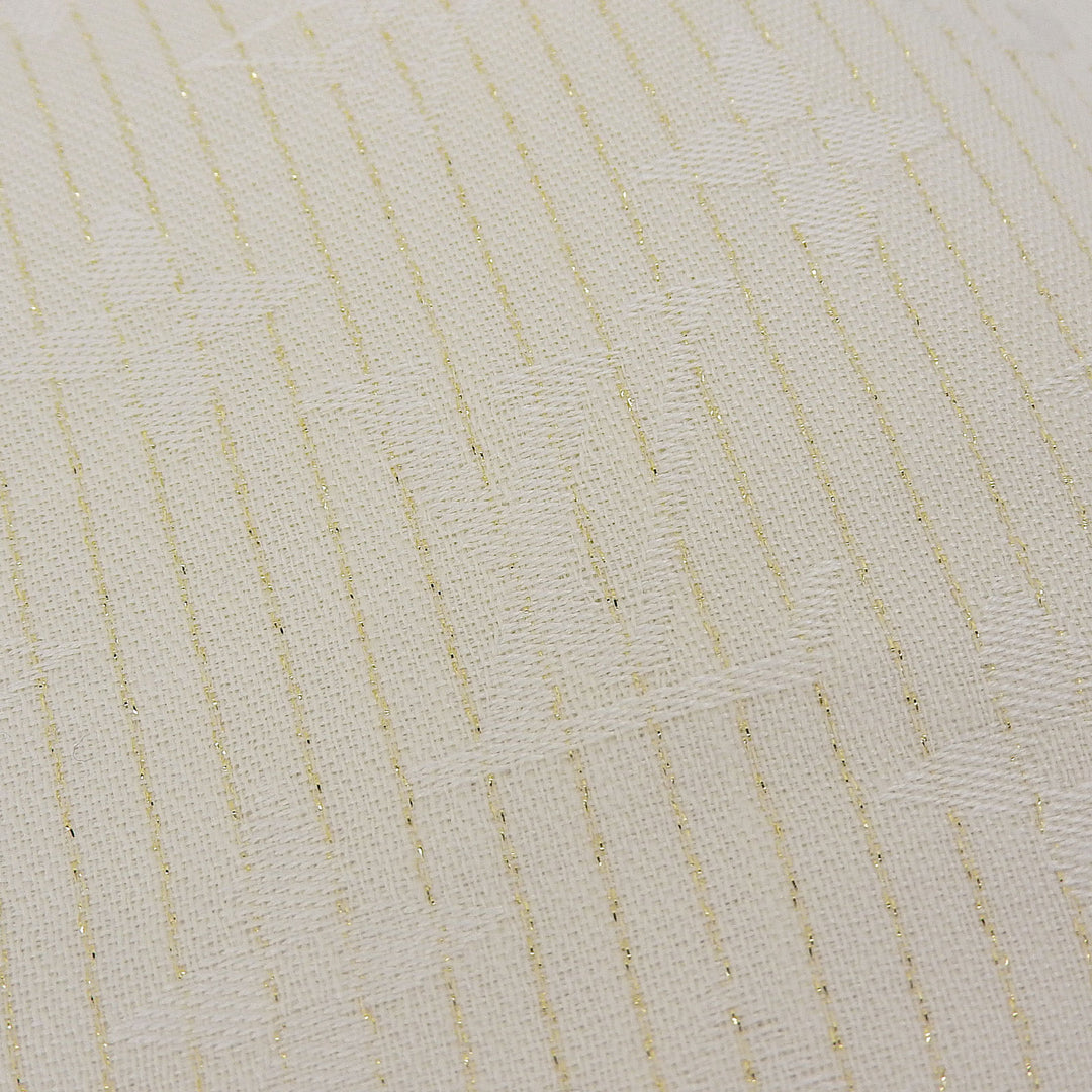 Excellent LOUIS VUITTON shawl off white silk Women M71546