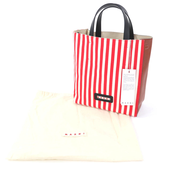 Pristine MARNI Tote Bag MUSEO SOFT SM Multi ー Women SHMP0058Q2