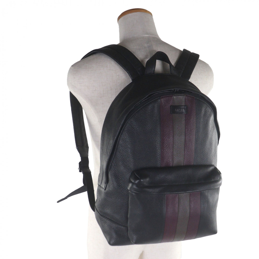 Great BALLY Backpack Â· Daypack HINGIS.B Dark brown leather mens