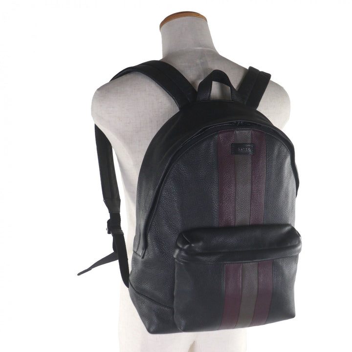 Great BALLY Backpack Â· Daypack HINGIS.B Dark brown leather mens