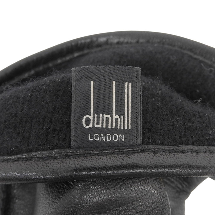 Excellent Dunhill gloves Lamb Leather Gloves black Sheep leather mens