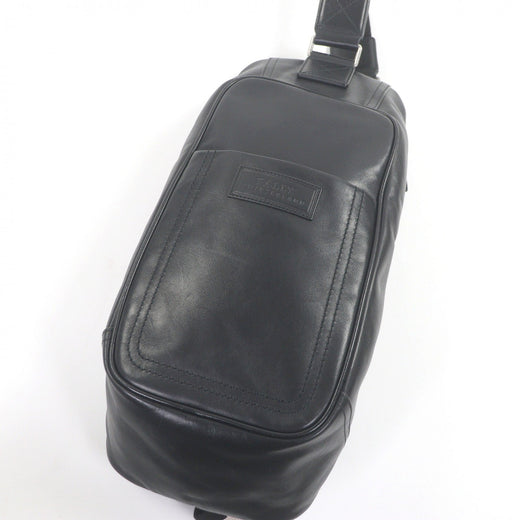 Great BALLY Sling bag TABEL-MD Trainspotting One Shoulder Bag black leather mens