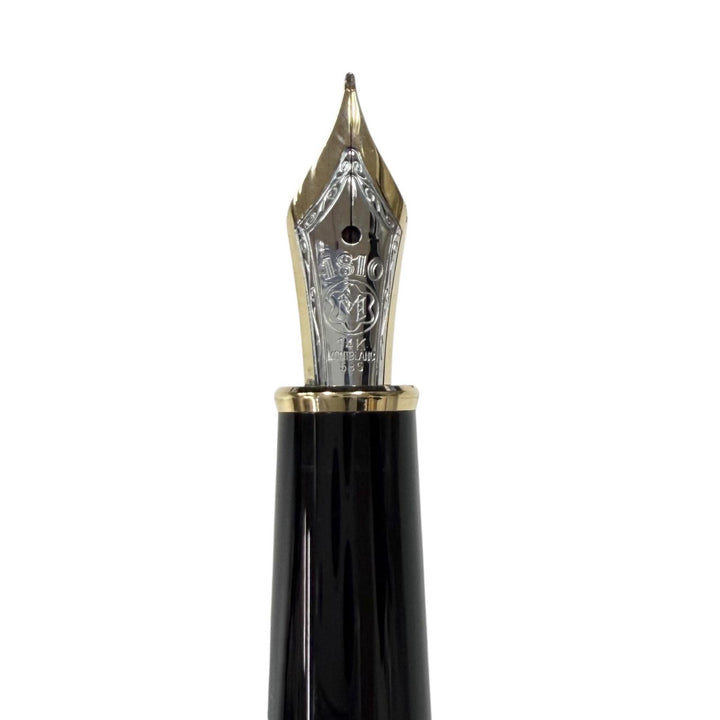 Very Good MONTBLANC fountain pen Meisterstück Classic Cap type black