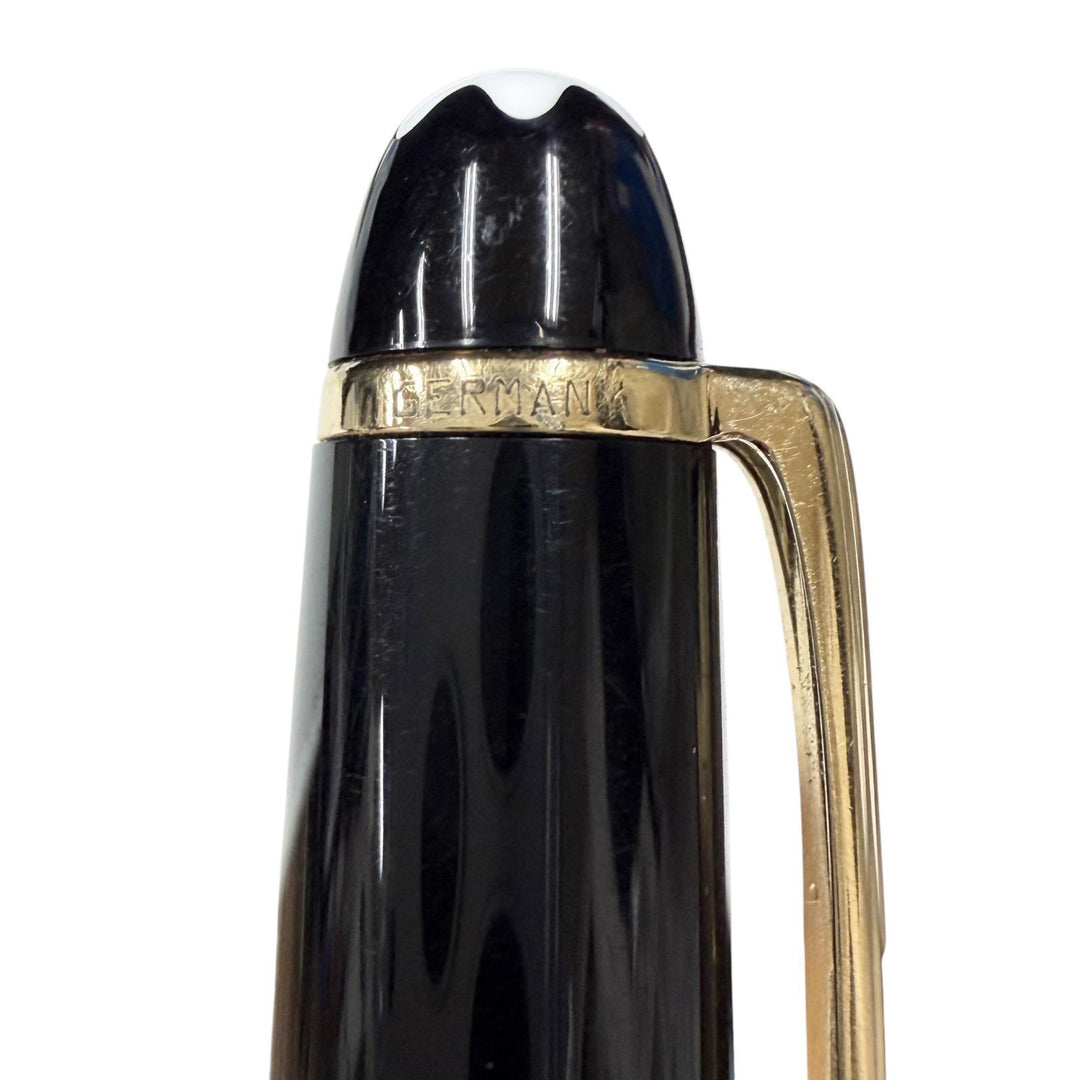 Very Good MONTBLANC fountain pen Meisterstück Classic Cap type black