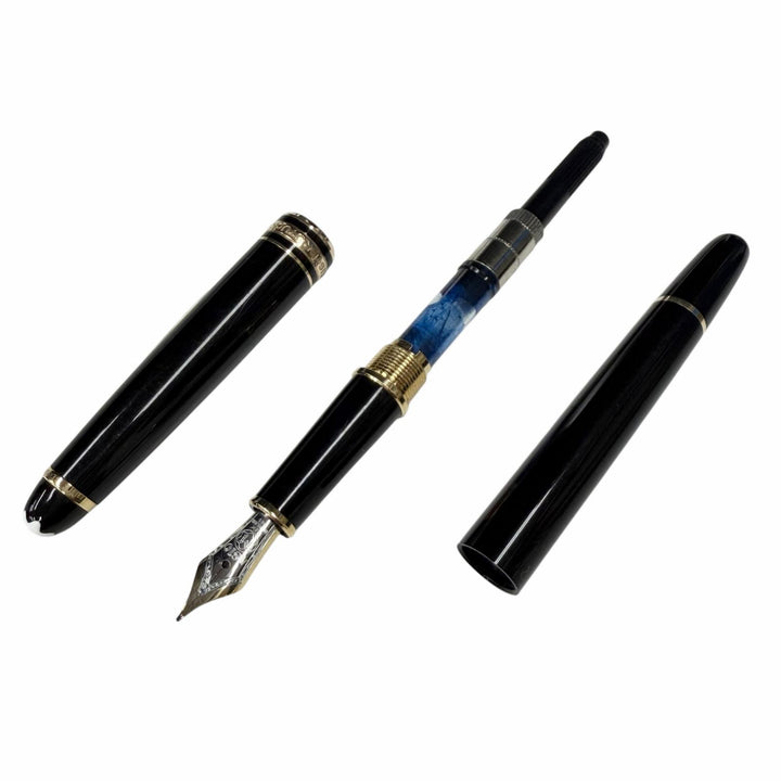 Very Good MONTBLANC fountain pen Meisterstück Classic Cap type black