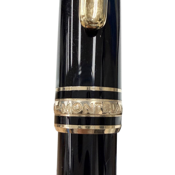 Very Good MONTBLANC fountain pen Meisterstück Classic Cap type black