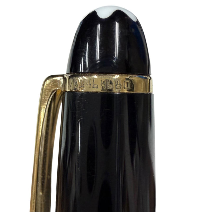 Very Good MONTBLANC fountain pen Meisterstück Classic Cap type black