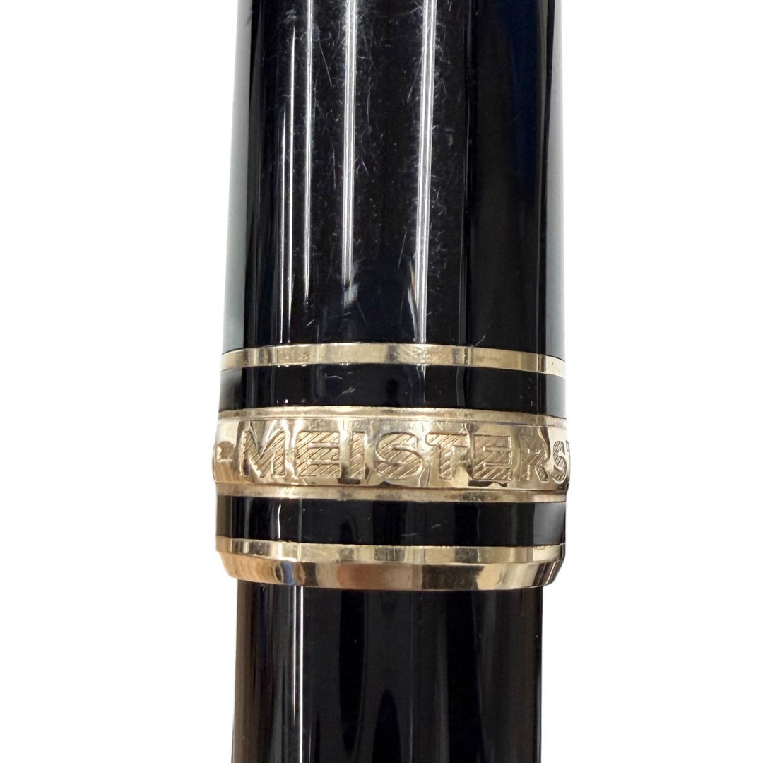 Very Good MONTBLANC fountain pen Meisterstück Classic Cap type black