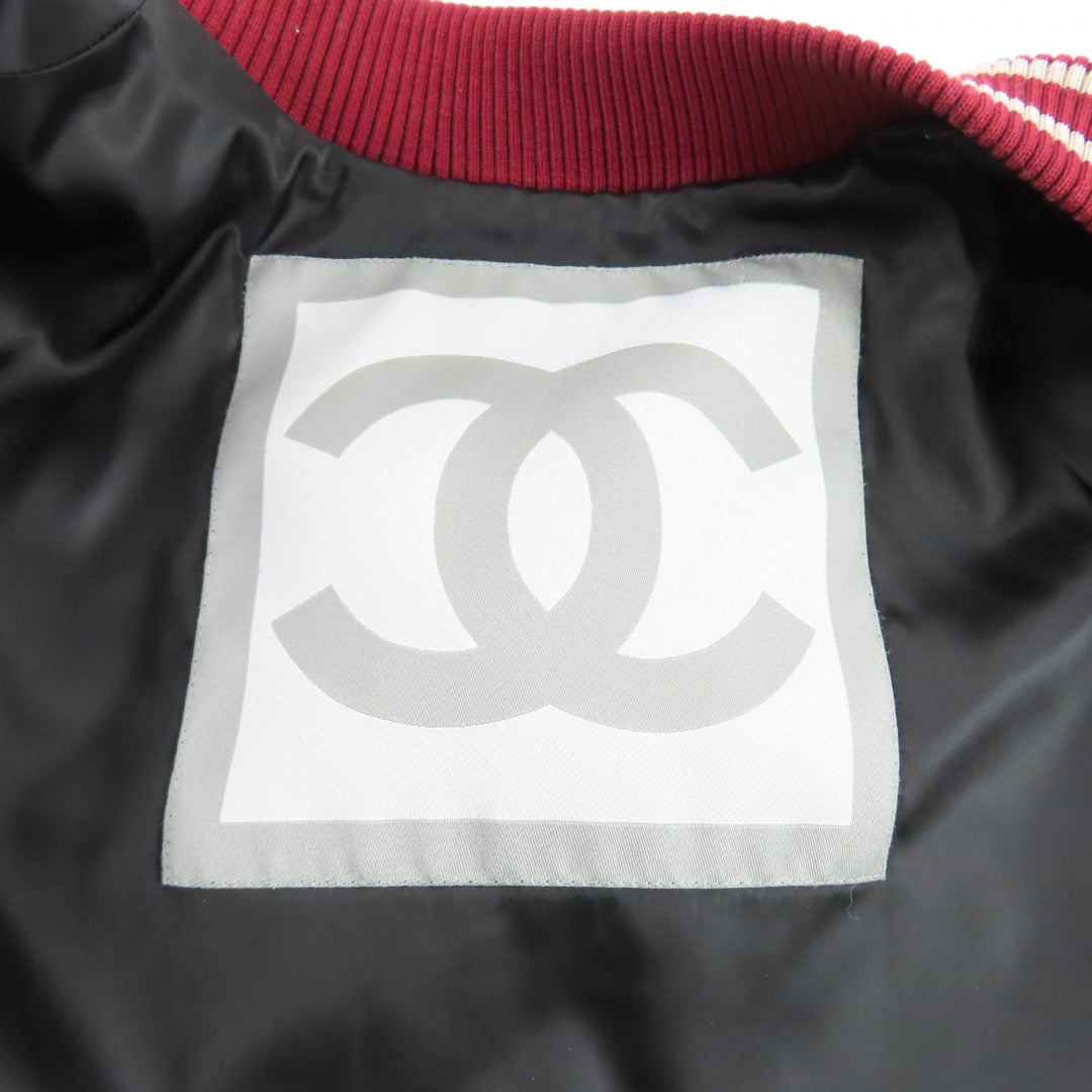 素晴らしい CHANEL Stajan ネイビー ウール レディース 44 04P P23442