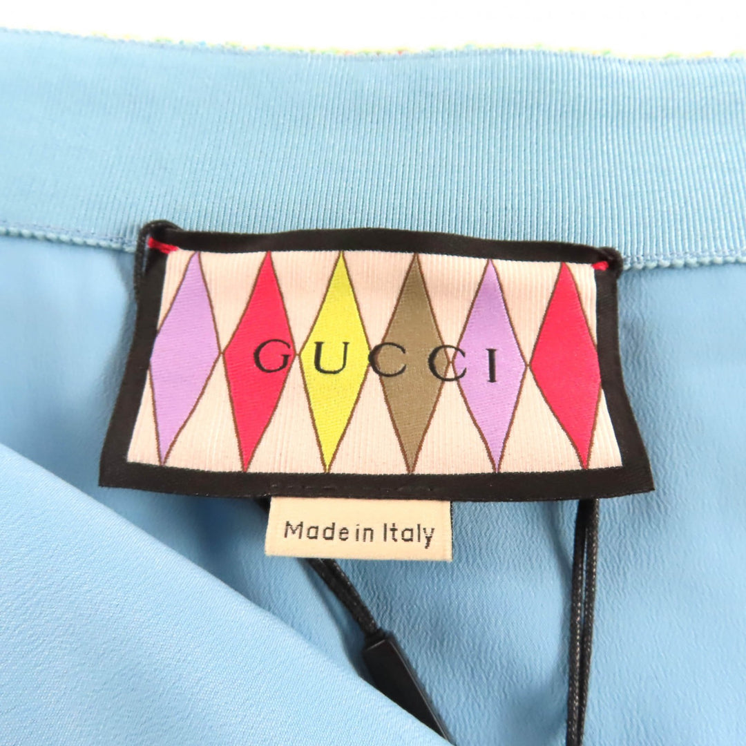 新品 GUCCI ツイードスカート マルチコットン レディース 40 706948