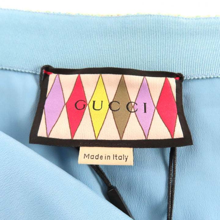 新品 GUCCI ツイードスカート マルチコットン レディース 40 706948