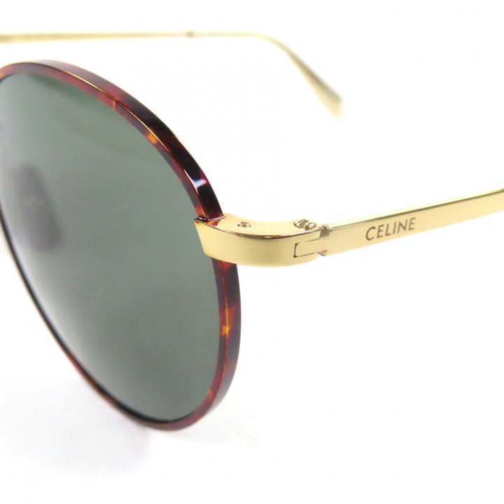 Great CELINE sunglasses Boston Eyewear Brown plastic mens CL40100U