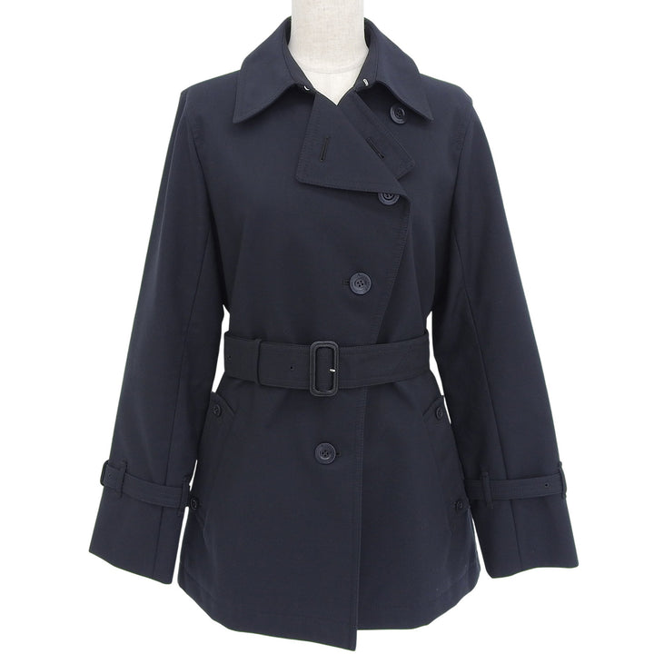 Great Aquascutum trench coat black polyester Women