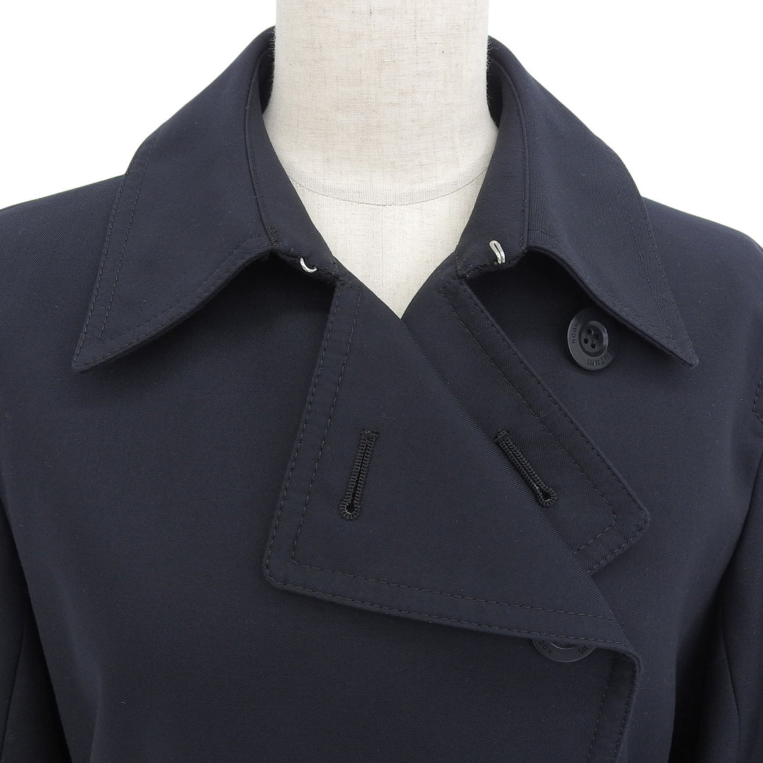 Great Aquascutum trench coat black polyester Women