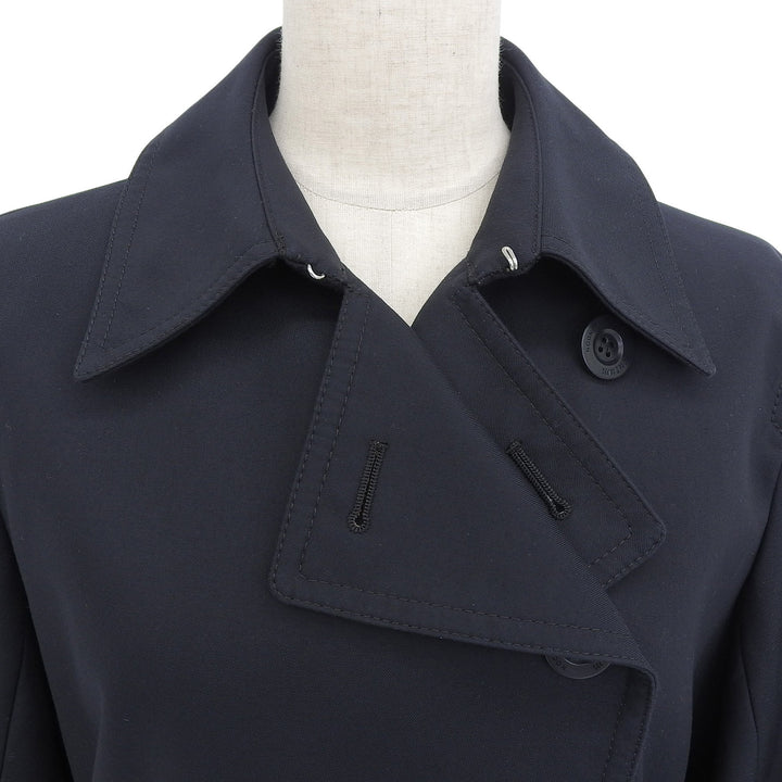 Great Aquascutum trench coat black polyester Women