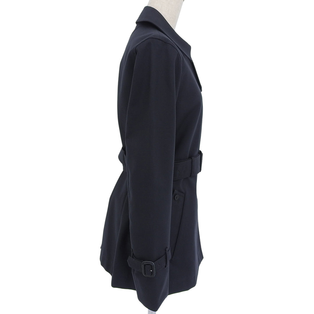 Great Aquascutum trench coat black polyester Women