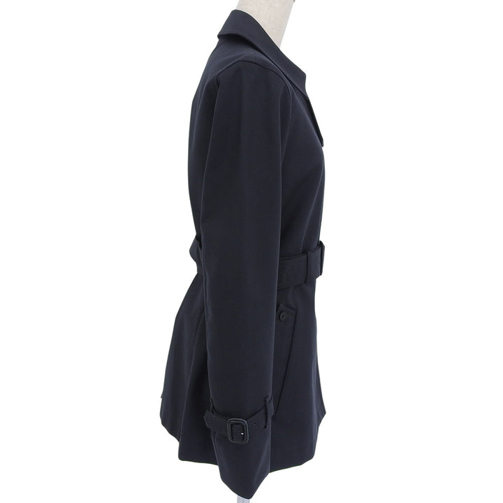 Great Aquascutum trench coat black polyester Women